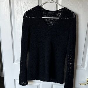 Magaschoni Black 100% cashmere Sweater size S/M